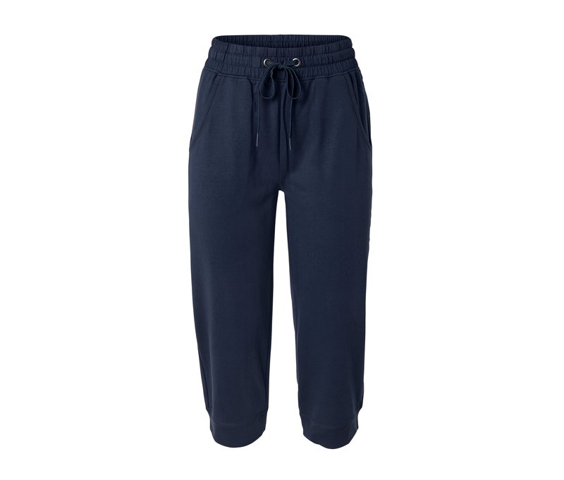 Tchibo - 3/4-Sweathose - Damen - Gr. M - dunkelblau
