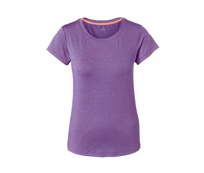 Tchibo - Stretch-Funktionsshirt - Damen - Gr. XL - lila