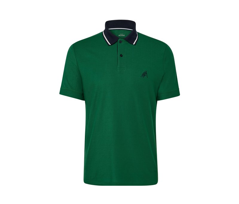 Tchibo - Funktions-Poloshirt - Herren - Gr. M - grün