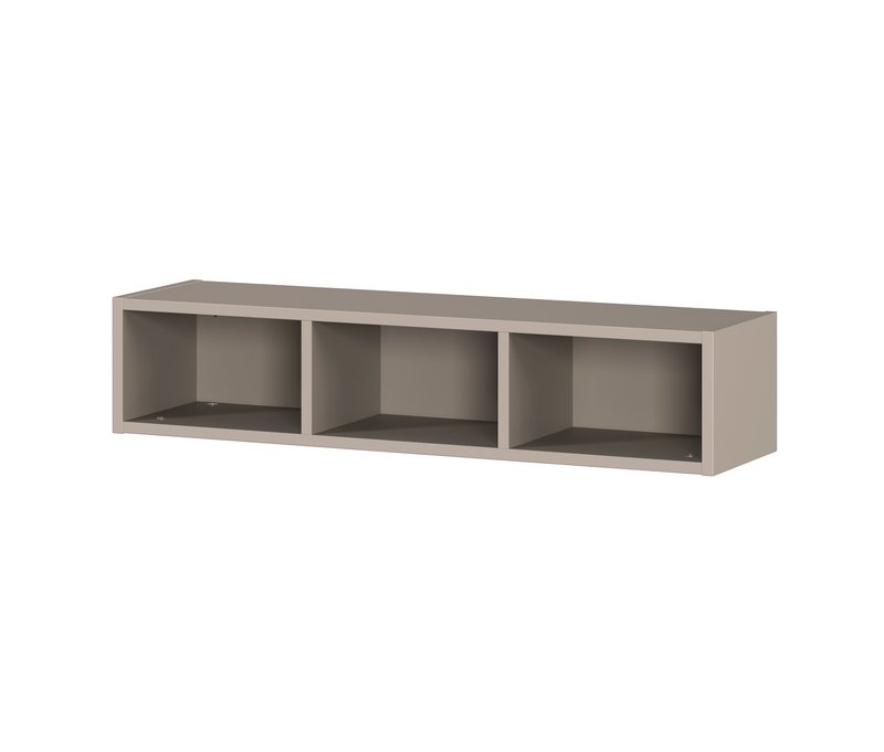 Tchibo - Stand-und-Wandregal »Tomino« - 19x25x90cm - grau - Holz