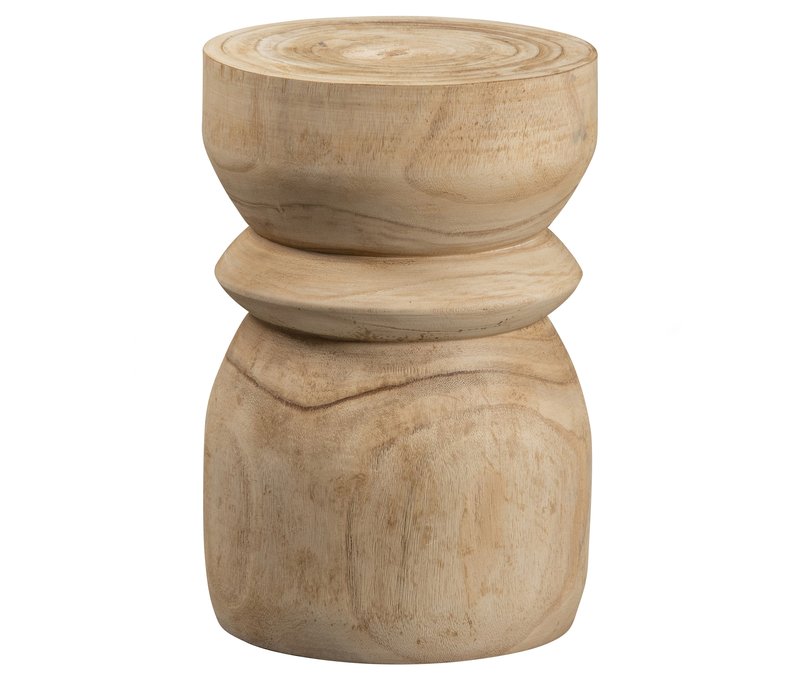 Tchibo - Woood Hocker »Bikkel« - 30x30x42cm - braun - Holz