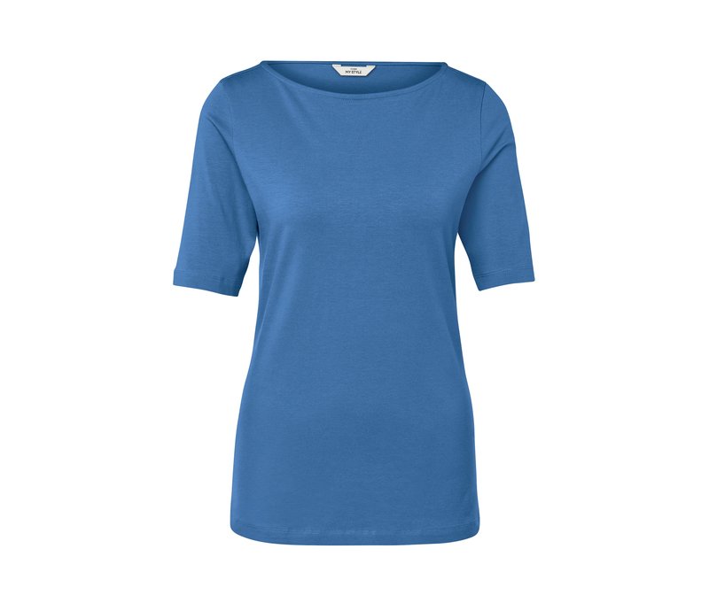 Tchibo - Halbarmshirt - Damen - Gr. XXL - blau