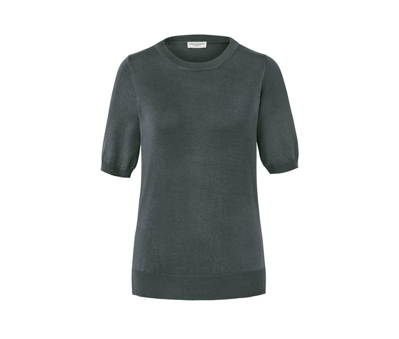 Tchibo - Feinstrickpullover - Damen - Gr. L - grün