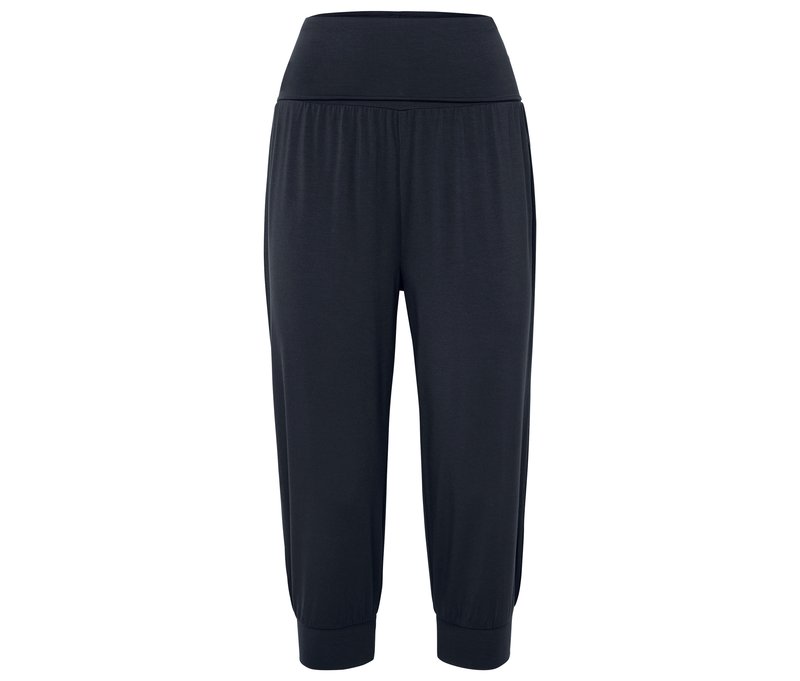 Tchibo - 3/4-Yogahose - Damen - Gr. XL - dunkelblau