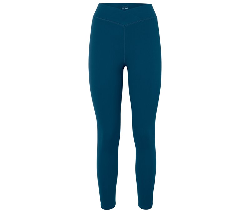 Tchibo - 7/8-Sporttight - Damen - Gr. L - petrol