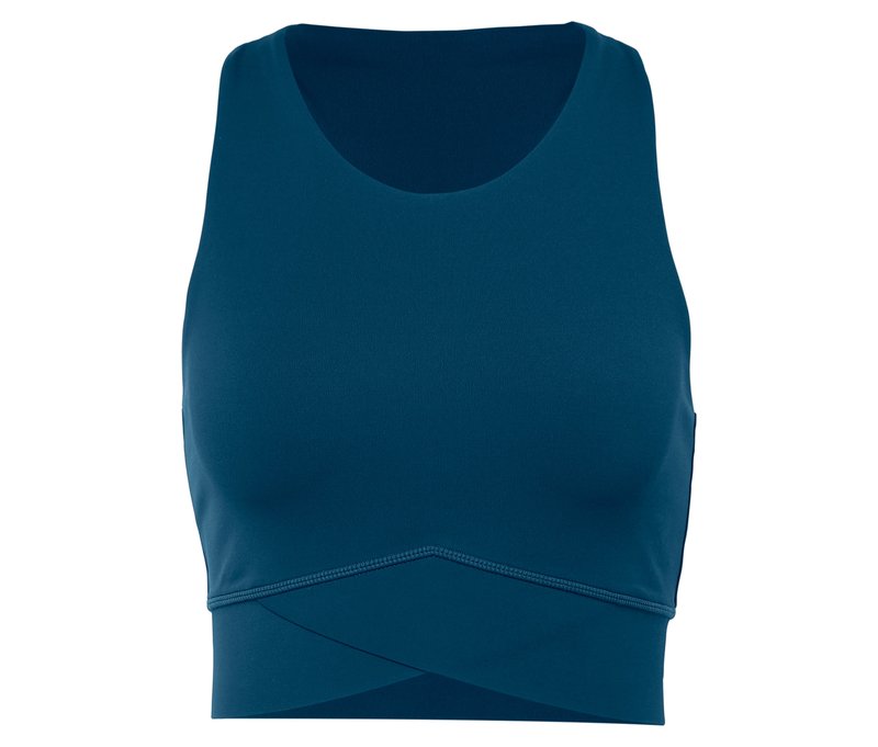 Tchibo - Sport-Bustier - Damen - Gr. M - petrol