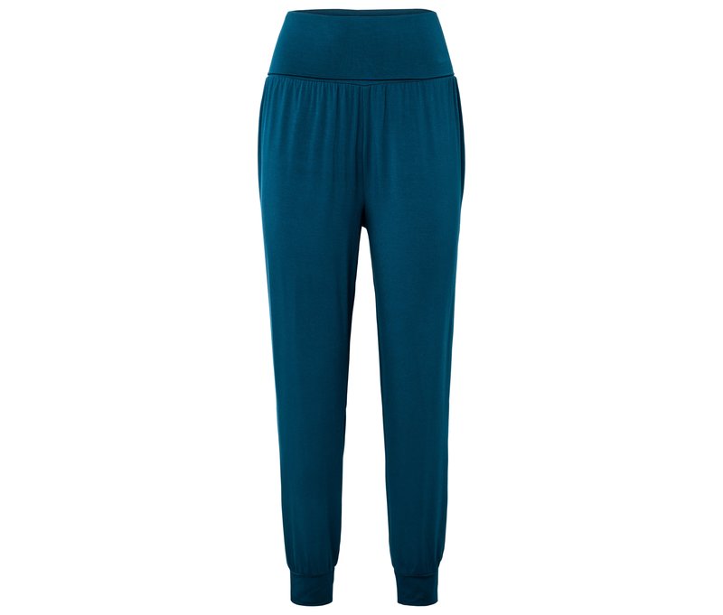 Tchibo - Yogahose - Damen - Gr. S - petrol