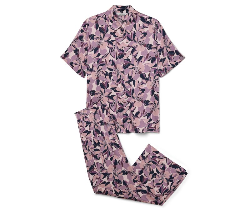 Tchibo - Pyjama-Set - Damen - Gr. 46 - rosa