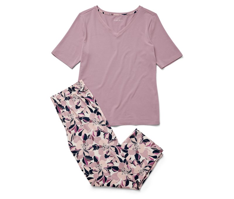 Tchibo - Pyjama-Set - Damen - Gr. S - rosa