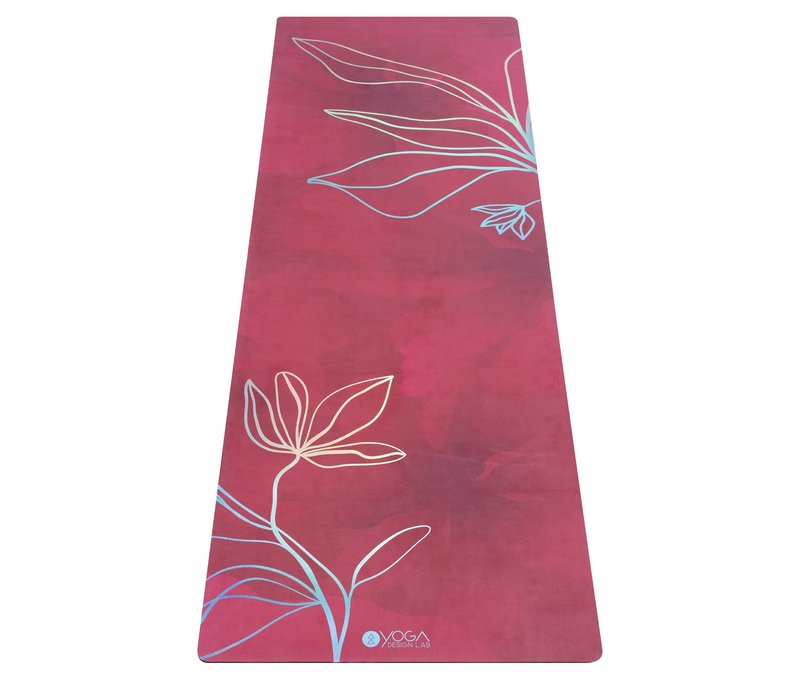 Tchibo - Yoga Design Lab Combo Yogamatte »Iris« - rot