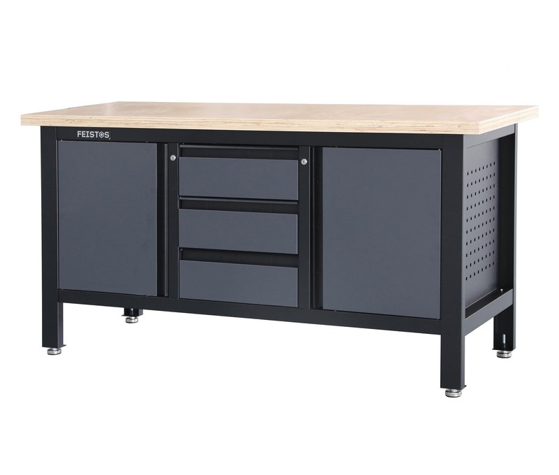 Tchibo - Feistos Werkbank »Heros 2« - schwarz