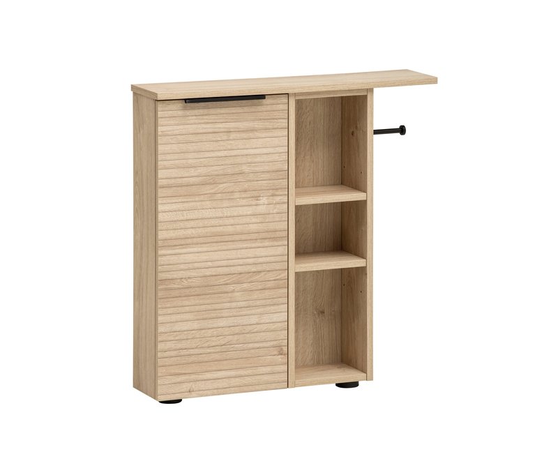 Tchibo - Nischenschrank »Mads« - 71x17x74cm - schwarz - Papier / Metall / Kunststoff