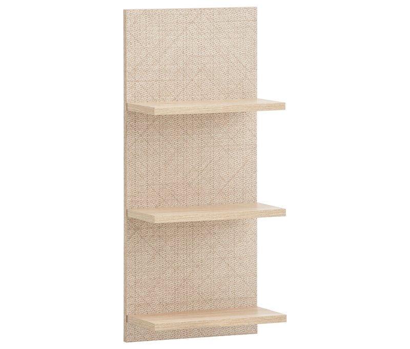 Tchibo - Regal »Sander« - 30,2x17,5x70,2cm - braun - Holz / Metall