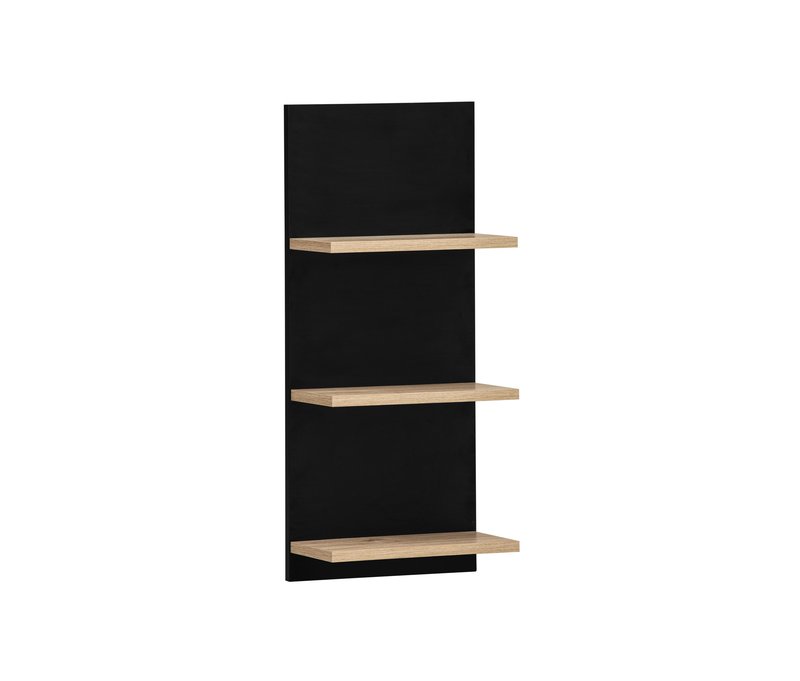 Tchibo - Regal »Emmik« - 30,5x17,5x70cm - schwarz - Holz / Metall