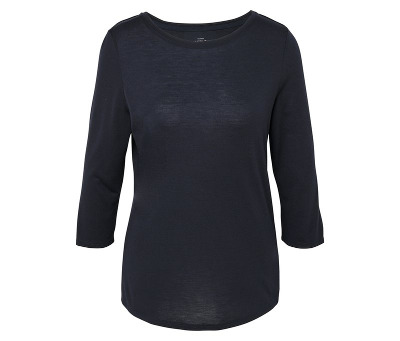 Tchibo - Funktionsshirt mit 3/4-Ärmel - Damen - Gr. XS - dunkelblau