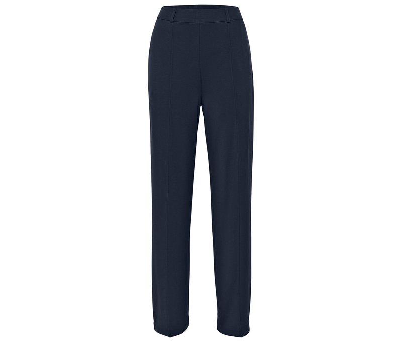 Tchibo - Jerseyhose mit Biese - Damen - Gr. 36 - dunkelblau