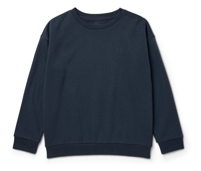 Tchibo - Kinder-Sweatshirt mit angerauter Innenseite - Herren - Gr. 134/140 - dunkelblau