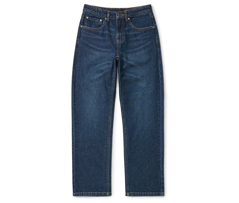 Tchibo - Kinder-Straight-Leg-Jeans – Fit »Leon« - Herren - Gr. 170 - dunkelblau
