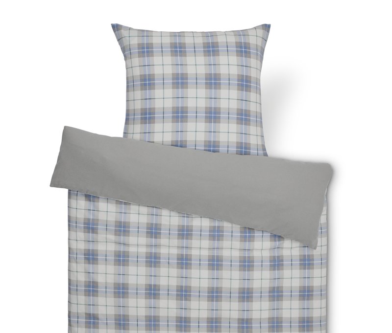 Tchibo - Kinder-Biber-Bettwäsche - grau