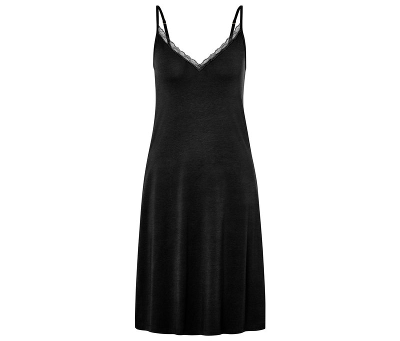 Tchibo - Trägernachthemd - Damen - Gr. M - schwarz