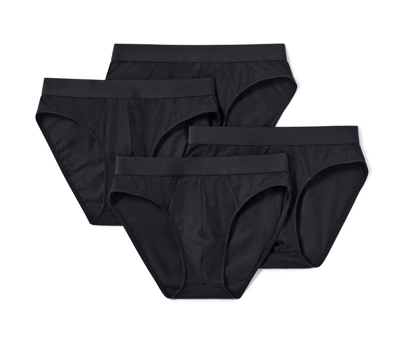 Tchibo - 4 Slips - Herren - Gr. Xxl/8 - schwarz