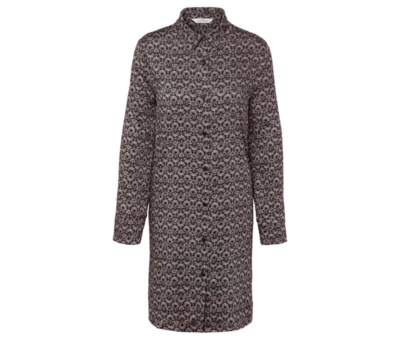 Tchibo - Web-Nachthemd - Damen - Gr. XL - weiß