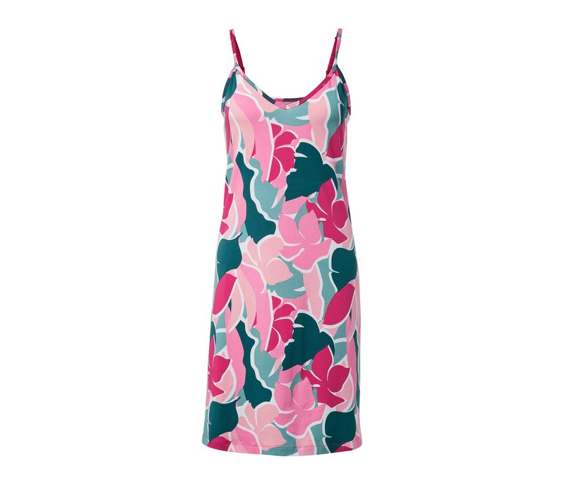 Tchibo - Trägernachthemd - Damen - Gr. S - mehrfarbig