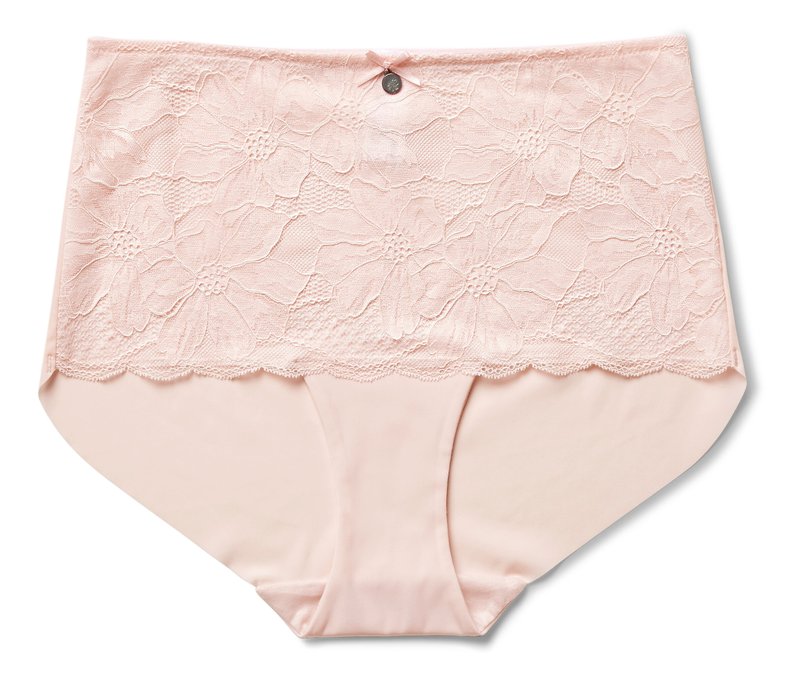 Tchibo - Highwaist-Panty »light-shaping« - Damen - Gr. S - rosé