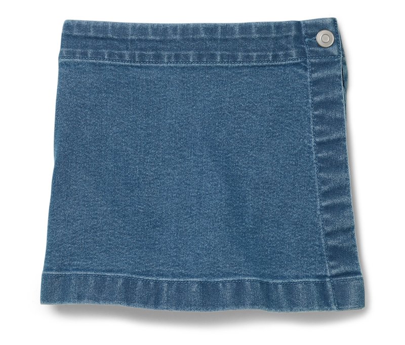 Tchibo - Kinder-Jeans-Hosenrock - Mädchen - Gr. 86/92 - dunkelblau