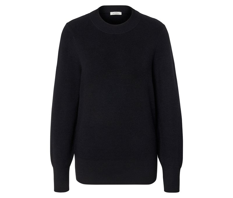 Tchibo - Feinstrickpullover - Damen - Gr. M - schwarz