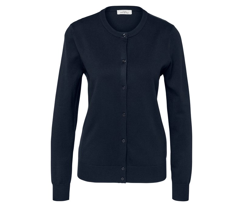 Tchibo - Feinstrick-Cardigan - Damen - Gr. M - dunkelblau