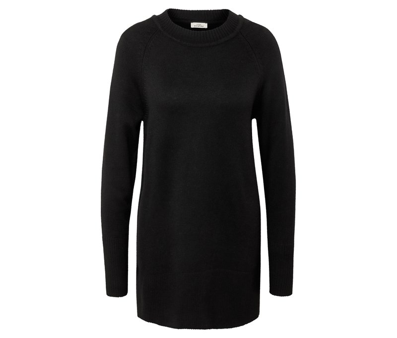 Tchibo - Langer Strickpullover - Damen - Gr. L - schwarz