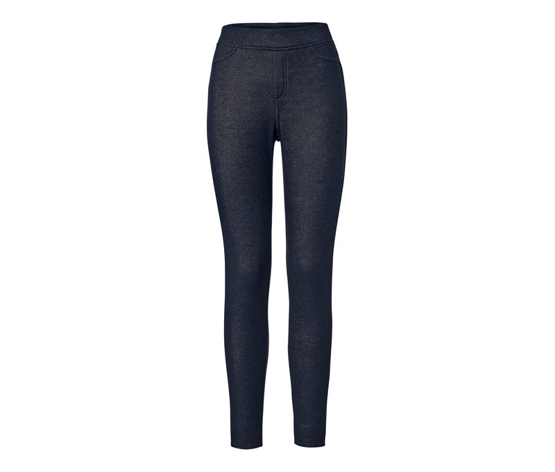 Tchibo - Gefütterte Leggings in Jeansoptik - Damen - Gr. XXL - dunkelblau