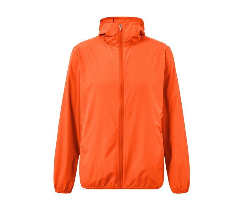 Tchibo - Leichte Funktionsjacke »packable« - Herren - Gr. M - orange