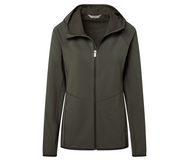 Tchibo - Sportjacke - Damen - Gr. M - olivgrün