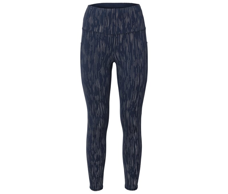 Tchibo - Sporttight - Damen - Gr. L - silber/print