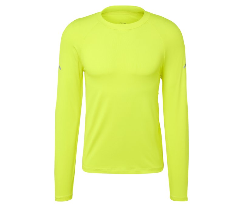 Tchibo - Langarm-Funktionsshirt - Herren - Gr. L - gelb