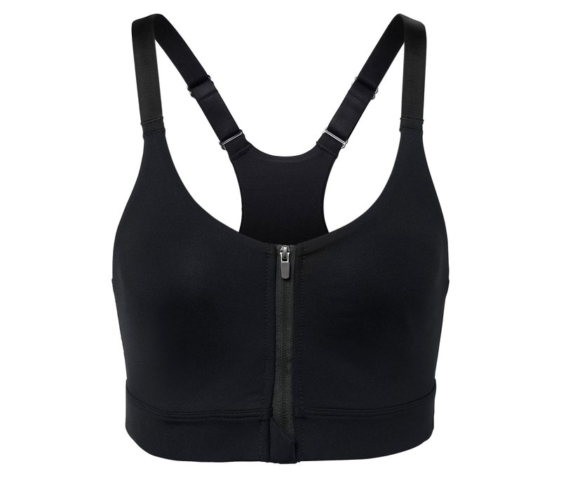 Tchibo - Sport-BH mit Frontreißverschluss - Damen - Gr. 85C - schwarz