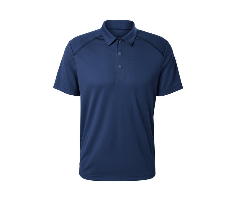 Tchibo - Funktions-Poloshirt - Herren - Gr. L - blau
