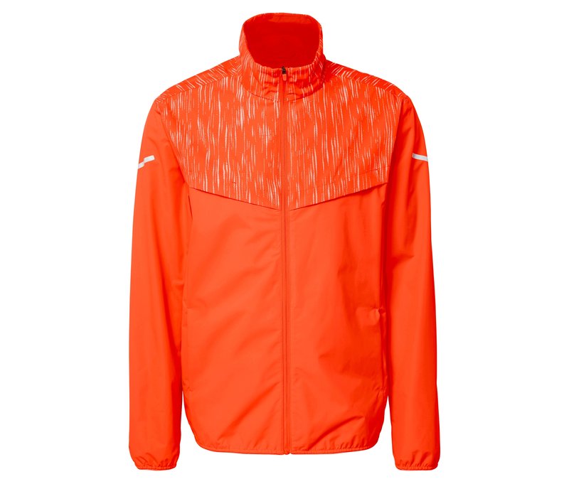Tchibo - Windprotection-Laufjacke - Herren - Gr. M - orange/print