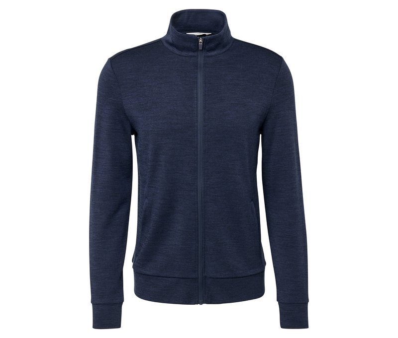 Tchibo - Funktionsjacke mit RWS-zertifizierter Wolle - Herren - Gr. M - dunkelblau