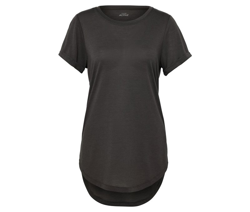 Tchibo - Longshirt - Damen - Gr. M - olivgrün