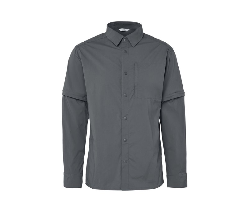 Tchibo - Outdoorhemd - Herren - Gr. S - dunkelgrau