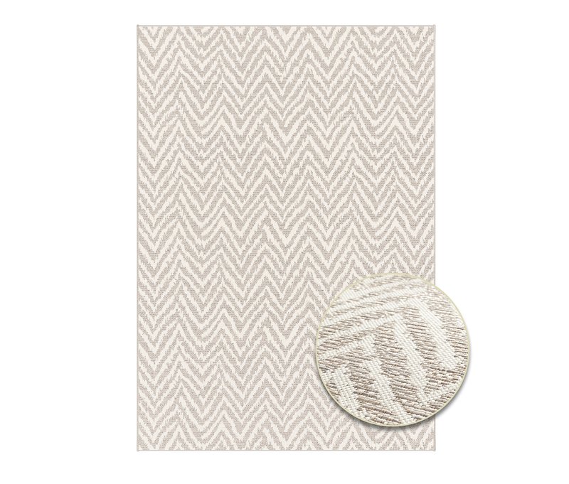 Tchibo - Outdoor-Teppich »Ecru Flow« - beige