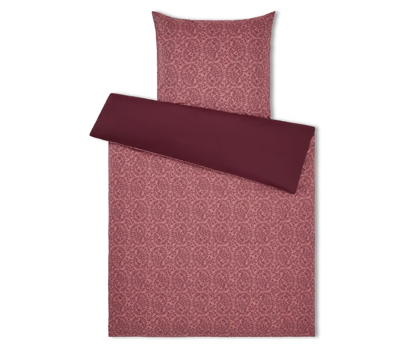 Tchibo - Polycotton-Bettwäsche - bordeaux