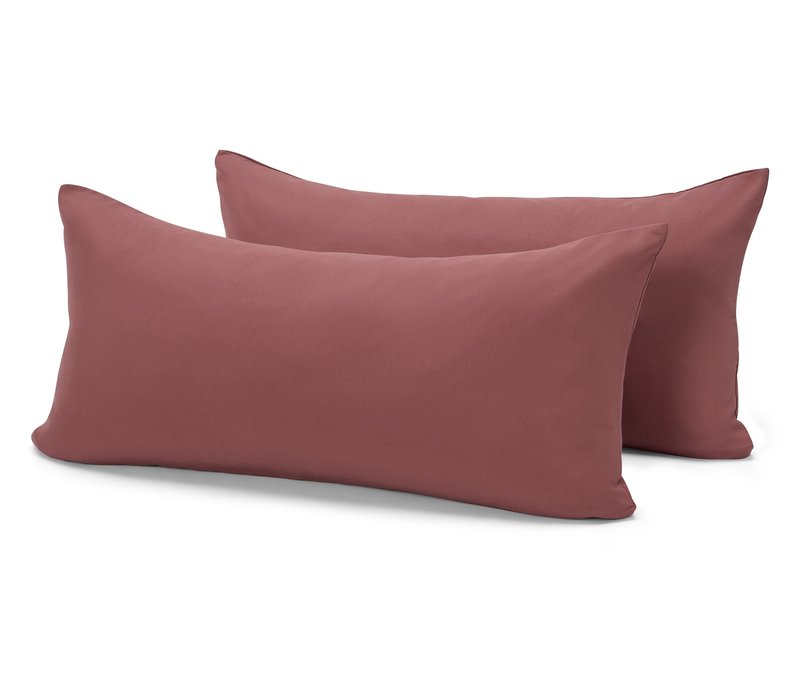 Tchibo - 2 Microfaser-Kopfkissenbezüge - rosa