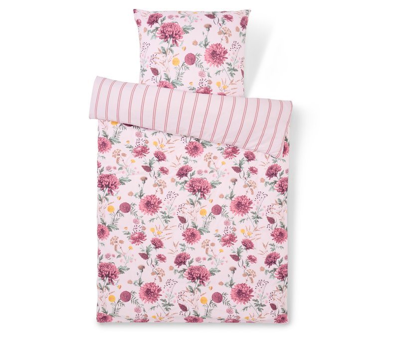 Tchibo - Winterjersey-Bettwäsche - rosa