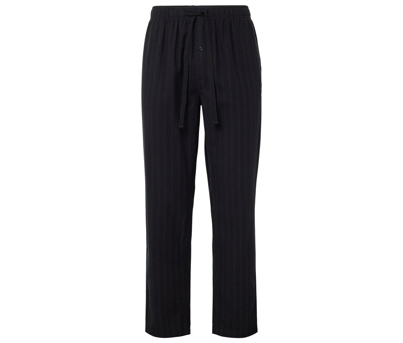 Tchibo - Flanell-Relaxhose - Herren - Gr. XL - bordeaux/gestreift