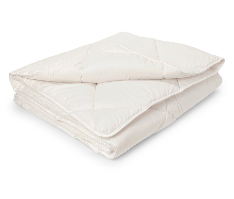 Tchibo - Steppbett Schafschurwolle - weiß