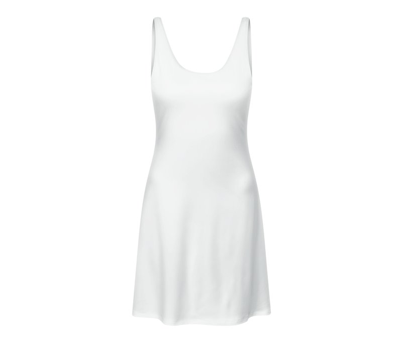Tchibo - Sportkleid mit Radler - Damen - Gr. M - weiß